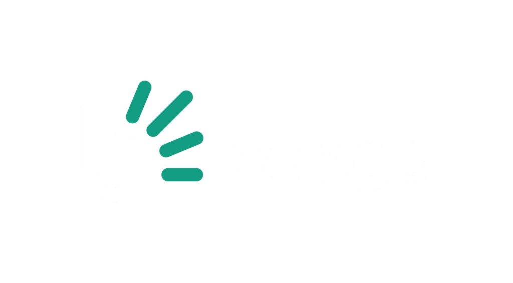 Bob Go logo reversed